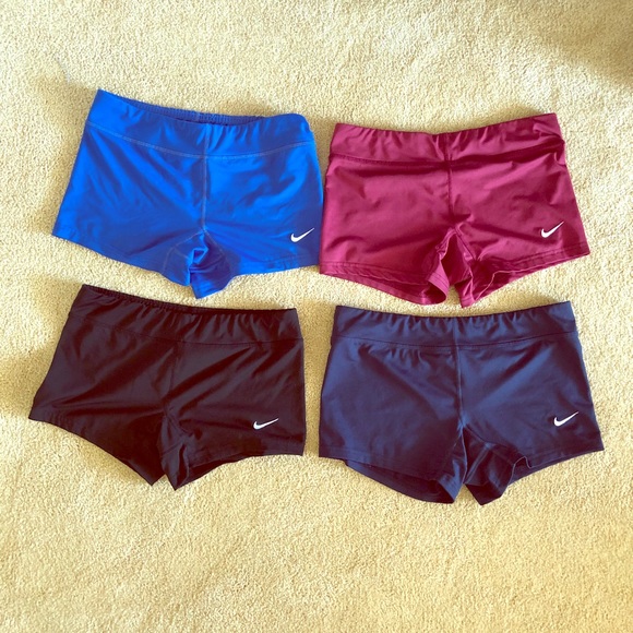 nike navy volleyball spandex